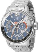 Invicta Miesten kello 41317 S1 Rally Sininen/Teräs Ø48 mm