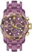 Invicta Miesten kello 40244 Pro Diver Violetti/Teräs Ø48 mm