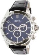 Hugo Boss Miesten kello 1513176 Ikon Sininen/Nahka Ø44 mm