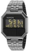 Nixon Miesten kello A158632-00 The Re-Run LCD/Teräs