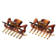 Avalea Hiusklipsi 3,5cm 2kpl Ruskea