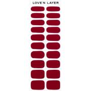 Love'n Layer   Solid Layers Burgundy Red