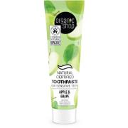 Organic Shop Toothpaste For Sensitive Teeth Apple & Grape 100 g