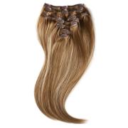 Rapunzel Clip-on set 7 pieces 50 cm Brownish Blonde Balayage B5.0