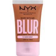 NYX PROFESSIONAL MAKEUP Bare With Me Blur Tint Foundation 15 Warm