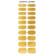 Love'n Layer Love Note Metallic Shiny Gold