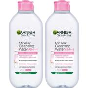 Garnier Micellar Cleansing Water Normal & Sensitive Skin Duo