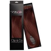 Poze Hairextensions Poze Clip&Go Aidot hiustenpidennykset 4RG Aub