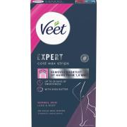 Veet Expert Cold Wax Strips Normal 20 kpl