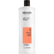 Nioxin System 4 Shampoo for Colored Thinning Hair 1000 ml