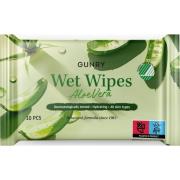 Gunry Wet Wipes Aloe Vera 10 kpl