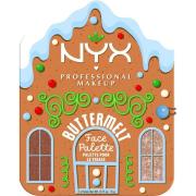 NYX PROFESSIONAL MAKEUP Buttermelt Face Palette Bronzer/Highlight