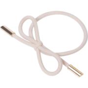 Corinne Hair Tie Bow Metal Plain Cream