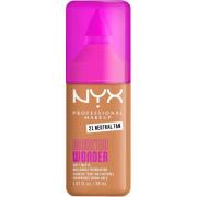 NYX PROFESSIONAL MAKEUP Make Em Wonder Foundation 21 Neutral Tan