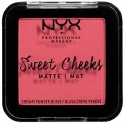 NYX PROFESSIONAL MAKEUP Sweet Cheeks Creamy Powder Blush Matte Da