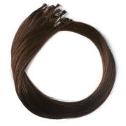 Rapunzel Nail Hair Premium Straight 50 cm 2.3 Chocolate Brown
