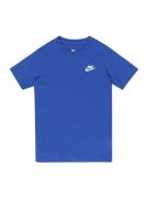 Nike Sportswear Paita 'FUTURA'  kuninkaallisen sininen / valkoinen