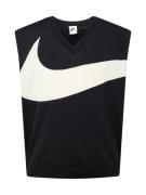 Nike Sportswear Slipoveri  musta / valkoinen
