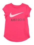 Nike Sportswear Paita  vaaleanpunainen / musta / hopea