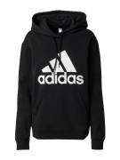 ADIDAS SPORTSWEAR Urheilullinen collegepaita 'Essentials'  musta / val...