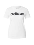 ADIDAS SPORTSWEAR Toiminnallinen paita 'Essentials  Logo'  musta / val...