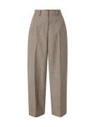 VERO MODA Suorat housut 'Troian'  beige / tummanruskea