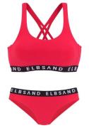 Elbsand Bikini  punainen / musta / valkoinen