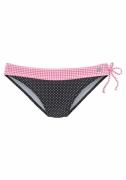 BUFFALO Bikinihousut 'Vichy'  roosa / musta