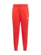 Nike Sportswear Housut 'Club Fleece'  punainen