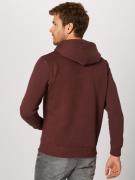 ALPHA INDUSTRIES Collegepaita  burgundin punainen / valkoinen