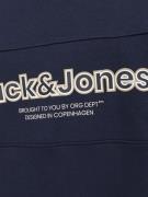 JACK & JONES Collegepaita 'LAKEWOOD'  beige / sininen / valkoinen