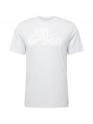 Nike Sportswear Paita  vaaleanharmaa / valkoinen