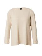 VERO MODA Neulepaita 'BELLA'  meleerattu beige