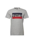 LEVI'S ® Paita 'Sportswear Logo Graphic'  sininen / meleerattu harmaa ...