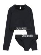 Calvin Klein Swimwear Bikini  musta / valkoinen