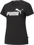 PUMA Toiminnallinen paita 'Essential'  musta / valkoinen