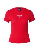Tommy Jeans Curve Paita 'Essential'  laivastonsininen / punainen / val...
