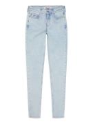 Tommy Jeans Farkut 'NORA MID RISE SKINNY'  vaaleansininen / tummansini...