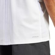 ADIDAS PERFORMANCE Toiminnallinen paita  harmaa / valkoinen