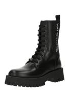 Valentino Shoes Nauhanilkkurit 'Combat'  musta / valkoinen