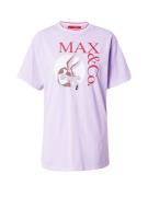 MAX&Co. Paita 'IZZY'  ruskea / syreeni / punainen / musta