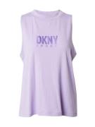 DKNY Performance Urheilutoppi  tummanvioletti / meleerattu violetti