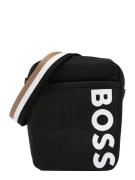 BOSS Kidswear Laukku  vaaleanruskea / musta / valkoinen