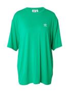 ADIDAS ORIGINALS Oversized paita 'Trefoil'  vihreä / valkoinen