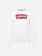 LEVI'S ® Paita 'LS Graphic Tee T2'  punainen / valkoinen