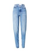 Calvin Klein Jeans Farkut 'MOM Jeans'  vaaleabeige / sininen denim / v...