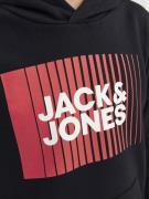 Jack & Jones Junior Neulepaita  tummanpunainen / musta / valkoinen