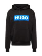 HUGO Collegepaita 'Nalves'  taivaansininen / musta / offwhite