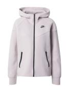 Nike Sportswear Välikausitakki 'Tech Fleece'  pastellinvioletti / must...