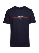 TOMMY HILFIGER Paita  laivastonsininen / punainen / valkoinen